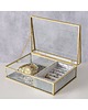 pojemniki na biżuterię Kuferek na Biżuterię Szkatułka na Biżuterię Grigio 1
