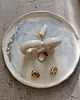 pojemniki na biżuterię Patera Ceramiczna Biało niebieska Handmade 3