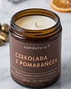 świeczniki i świece Czekolada z Pomarańczą świeca sojowa 2