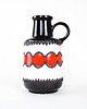 wazony Wazon ceramiczny z uchwytem, niemiecki design, lata 60,  West Germany 1