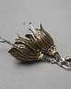 kolczyki wire wrapping Dzwonki - stare złoto vol. 4 2