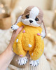 misie i maskotki Bella - Piesek w Ubranku 24 cm - Maskotka Amigurumi -na prezent 2