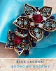 broszki Brosza Blue Lagoon NEW 9