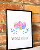 Wielkanoc - inne Plakat wielkanocny A4 pisanki 5