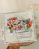 kartki scrapbooking Kartka Zakończenie Roku Szkolnego, dla nauczyciela wychowawcy "Sowa 1" 2