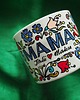 kubki Personalizowany ręcznie malowany seledynowy kubek MAMA 1