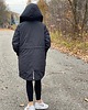kurtki damskie PARKA SNOW black 3