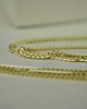 wisiory Złoty wisiorek z białym bursztynem pr. 585 3