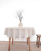 obrusy i serwetki Obrus okrągły medium linen NATURAL 2