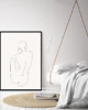 plakaty PLAKAT Nude ciało kobiety, naga kobieta, akt 4