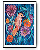plakaty Autumn bird ilustracja drukowana 2