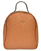 plecaki Damski plecak skórzany - rudy (5935) 1