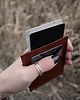 portfele męskie Handy Billfold - Jasny Brąz 3