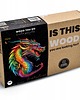 puzzle dla dzieci PUZZLE DREWNIANE DUŻY SMOK 140 elementów DRAPIEŻNY SMOK L 3