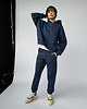 spodnie dresowe damskie Spodnie Vintage navy blue 5