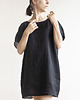 tuniki damskie lniana tunika "MOON", typ oversize 1