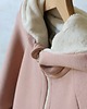 bluza z kapturem damska Bluza Damska Brzoskwiniowy KOT 4