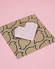 broszki Broszka Porcelanowa Origami Serce Rużowa 1