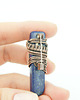 broszki Lapis lazuli broszka wire wrapping 8