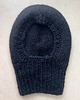 czapki damskie Kominiarka Balaclava z alpaki i merynosa czarna 1