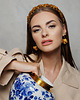 kolczyki - inne Kolczyki Amber Cynamon 2