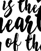 plakaty PLAKAT–.kitchen is the heart of the home-.A3 3