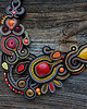 kolie Autumn Garden- naszyjnik soutache 7