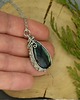 wisiory Wisiorek labradoryt wire wrapping 4