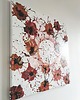 obrazy Flower Flow IV 55x55 cm  Akryl na płótnie Obraz do salonu 9