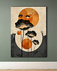 plakaty Lotus - Plakat, druk - Chiński Orient, Harmonia Zen, Roślinny #71 1