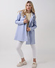 płaszcze damskie VANNSKJOLD płaszcz przeciwdeszczowy GRACE FLASH baby blue 4