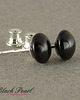 kolczyki srebrne Kolczyki srebrne Mystic Black Mini  2