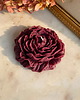 świeczniki i świece Świeca sojowa ekologiczna dekoracyjna piwonia peonia "Burgundy Touch" 80x35mm 1