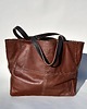 torby XXL Brązowa skórzana torba 2
