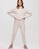 bluza z kapturem damska Bluza hoodie KOLLY Oat Milk damska 5