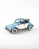 figurki i rzeźby Metalowy model Volkswagen Beetle, dekoracyjny samochód w stylu retro. 1