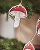 dekoracje świąteczne Zestaw 8 zawieszek w kształcie muchomorka 4