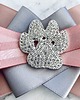 broszki Kolekcja DOG Brosza z łapką wysadzaną kryształkami New 8