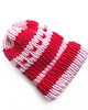 czapki damskie Wełniana walentynkowa czapka Lily serca 100% wełna handmade ręcznie robiona 2