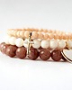 bransoletki z kamieni naturalnych Love & Faith  Set 1