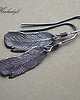 kolczyki wire wrapping Piórka vol. 2 2