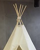 namioty i tipi dla dzieci Namiot tipi dla Indianina KREMOWY ekologiczny 2