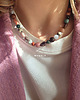chokery MYSELF Naszyjnik RHEI z kamieni naturalnych Chocker kolorowy jesienny 1