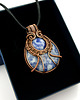 wisiory Sodalit wisiorek wire wrapping 2