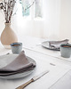 obrusy i serwetki Serwetka Lniana Heavy Linen True Gray 5