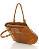 torebki do ręki Torebka do ręki kuferek genuine leather made in Italy - MARCO MAZZINI camelowa 5