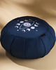 akcesoria do jogi Poduszka do medytacji zafu NOT NOW, I'M MEDITATING - Moon Phases blue 1