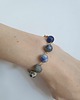 bransoletki z kamieni naturalnych Bransoletka FANABERIA kulki, labradoryt, lapis lazuli, jaspis oceaniczny 1