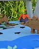 zabawki - inne Filcowa mata do zabawy z dinozaurami 2