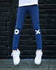 spodnie dla chłopców Kids Basic Leggins - CROWN BLUE 1